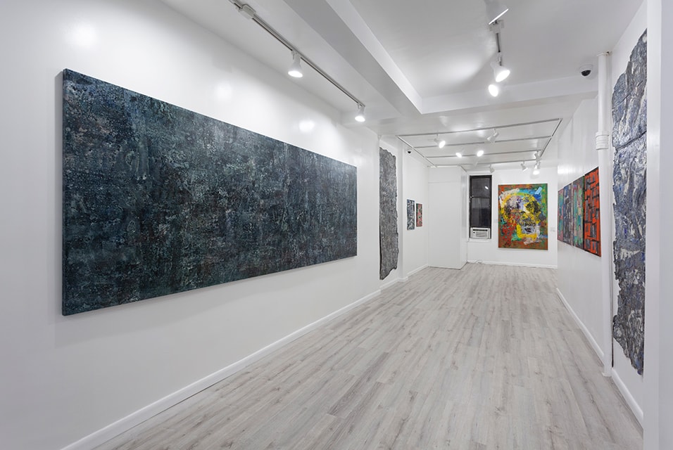 Installation view.